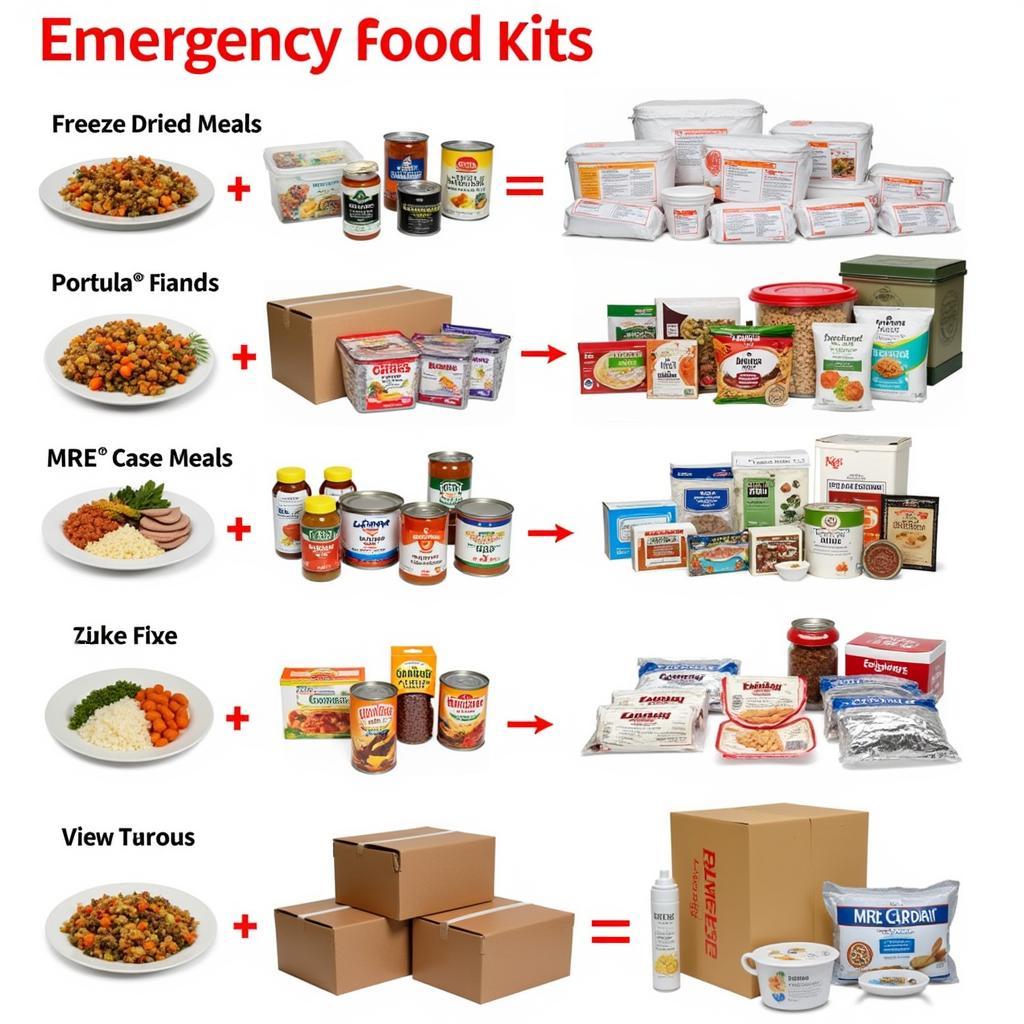 Emergency Food Kit Options