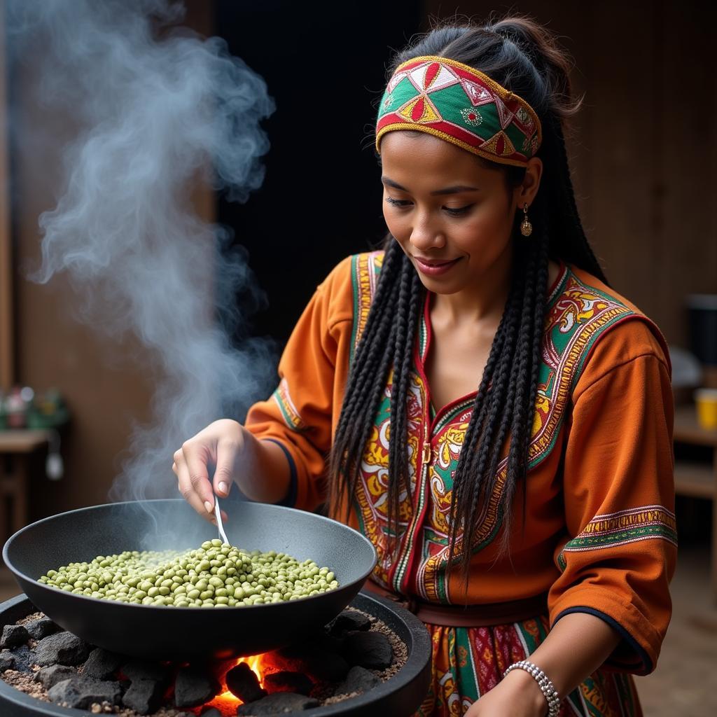 Ethiopian Coffee Ceremony