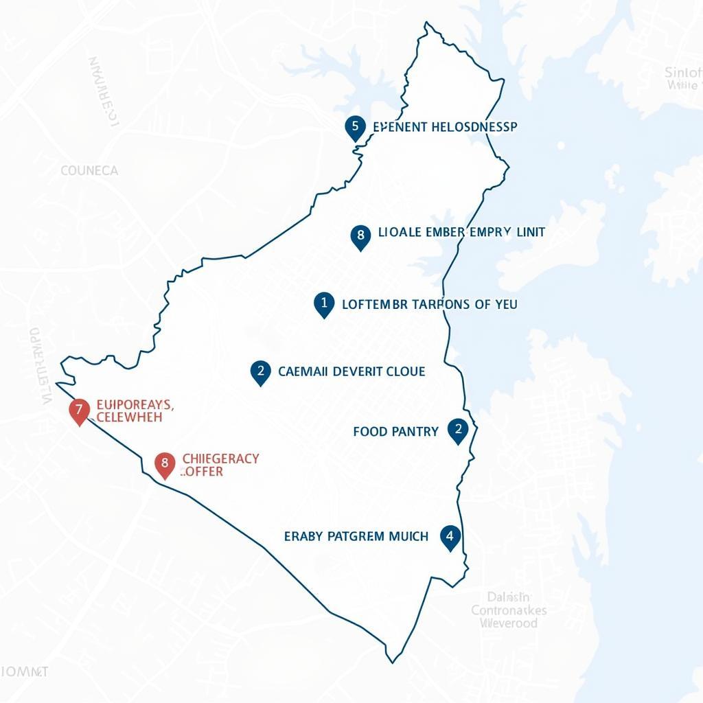 Everett MA Food Pantry Locations Map