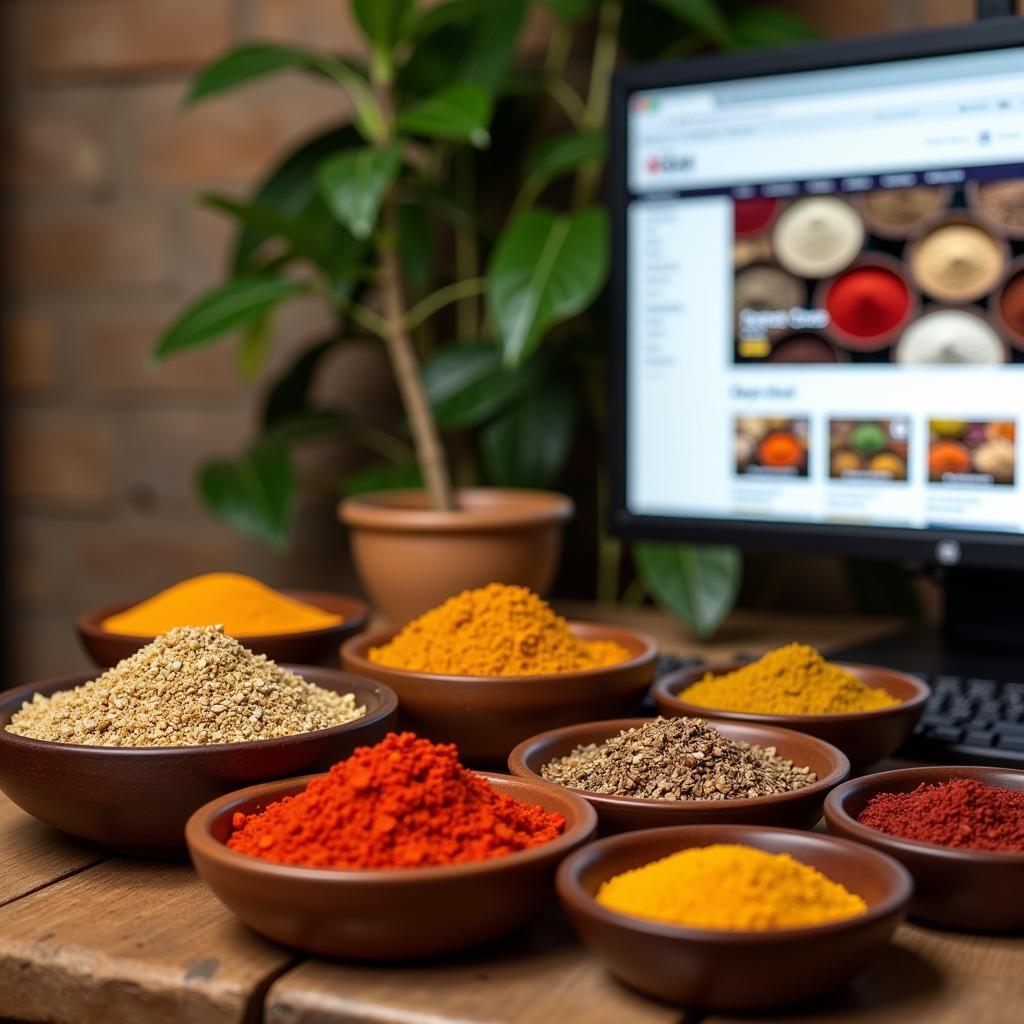 Exotic Spices in an Online Marketplace