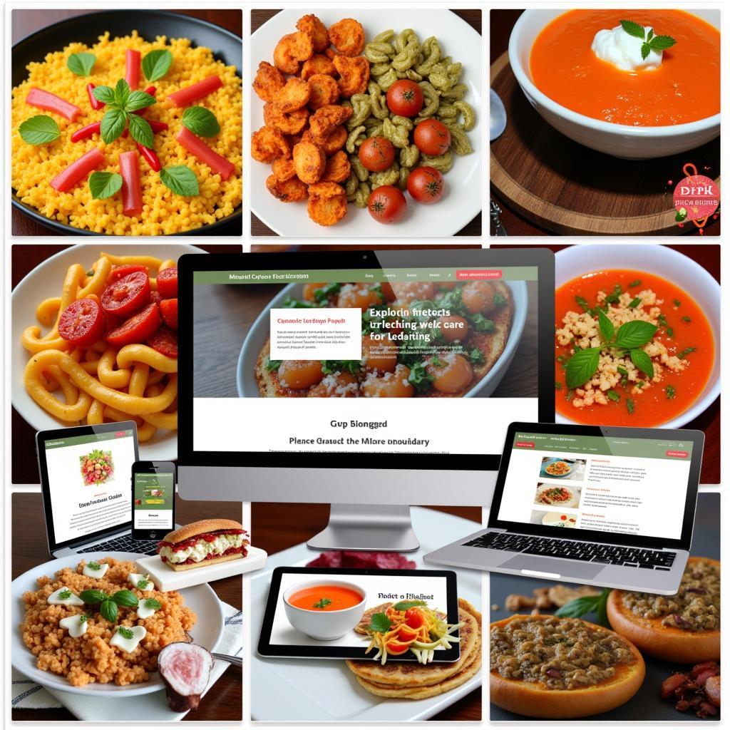 Exploring Spanish Food Websites