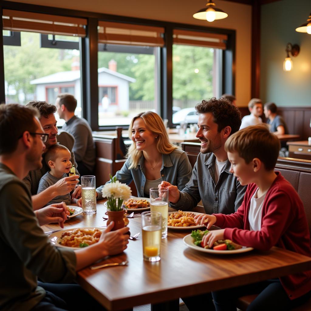 Family Dining in Sutton MA