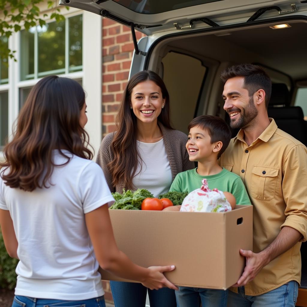 Family Receiving Food Assistance in Cookeville