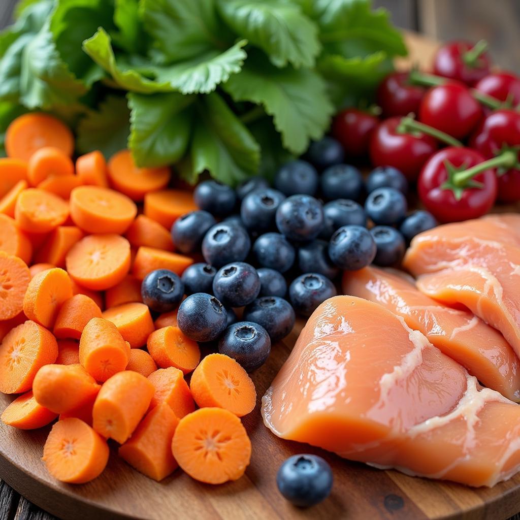 Fresh, Whole Ingredients for Farm Table Dog Food