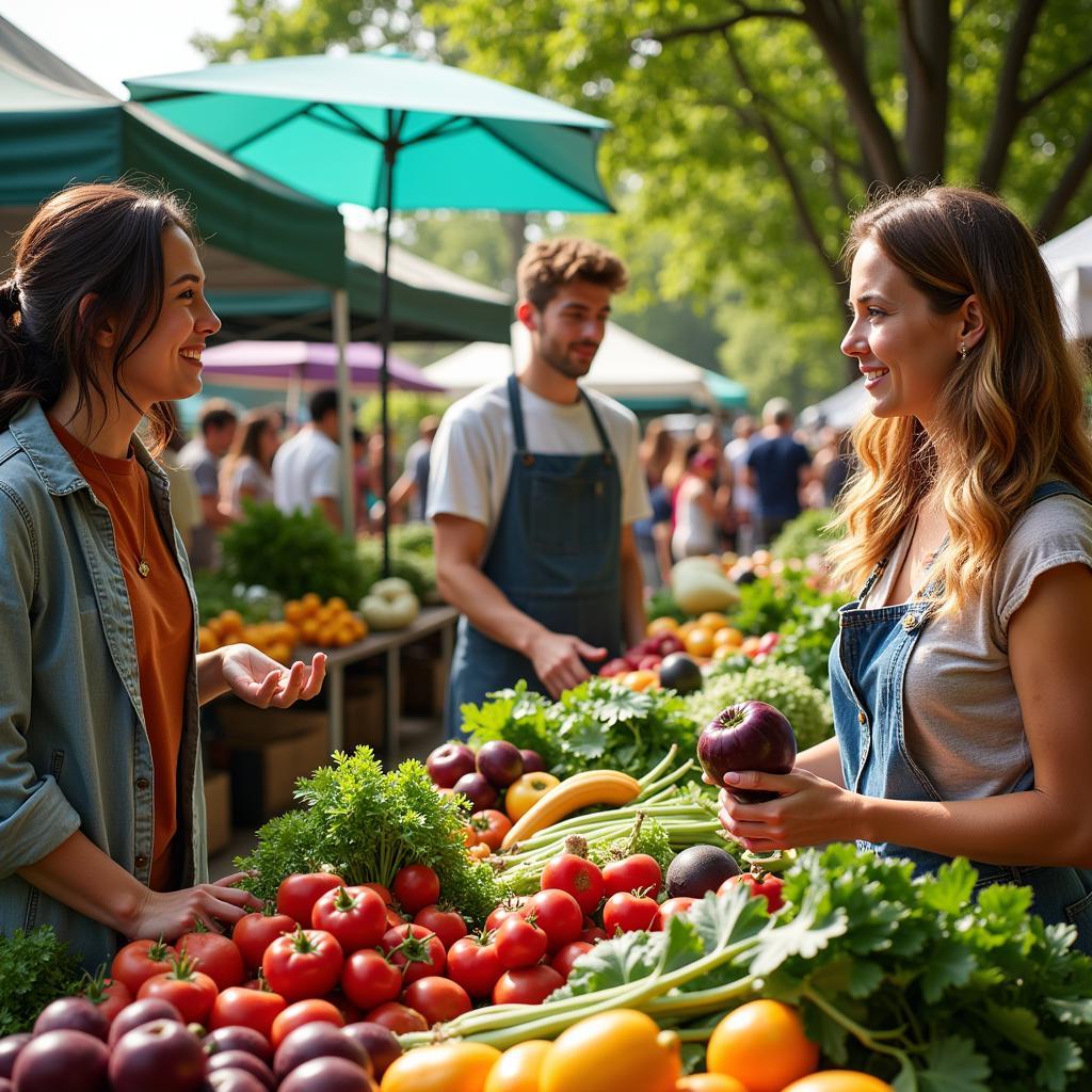 Fresh Regenerative Produce at the Farmers Market