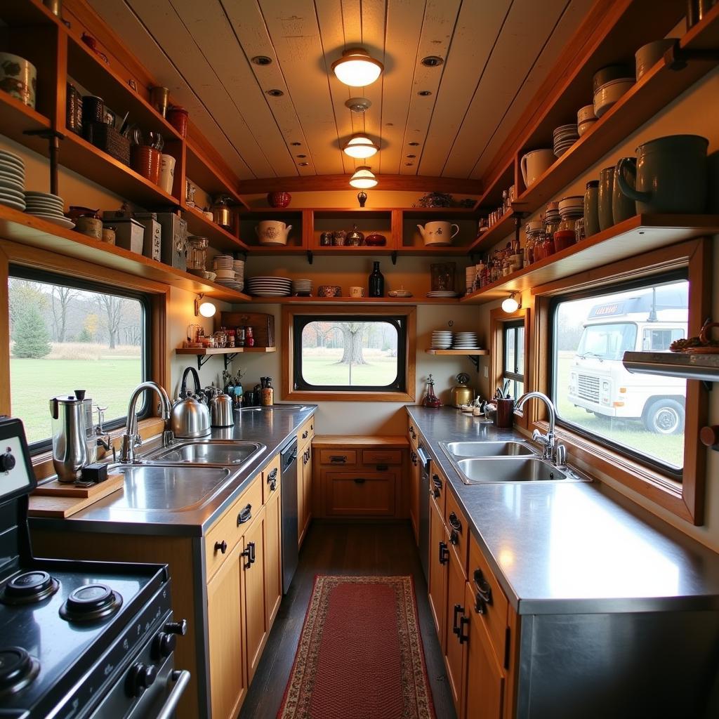 Farmhouse Food Truck Interior Design