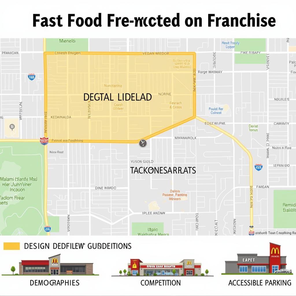 Strategic location selection for fast food franchise success