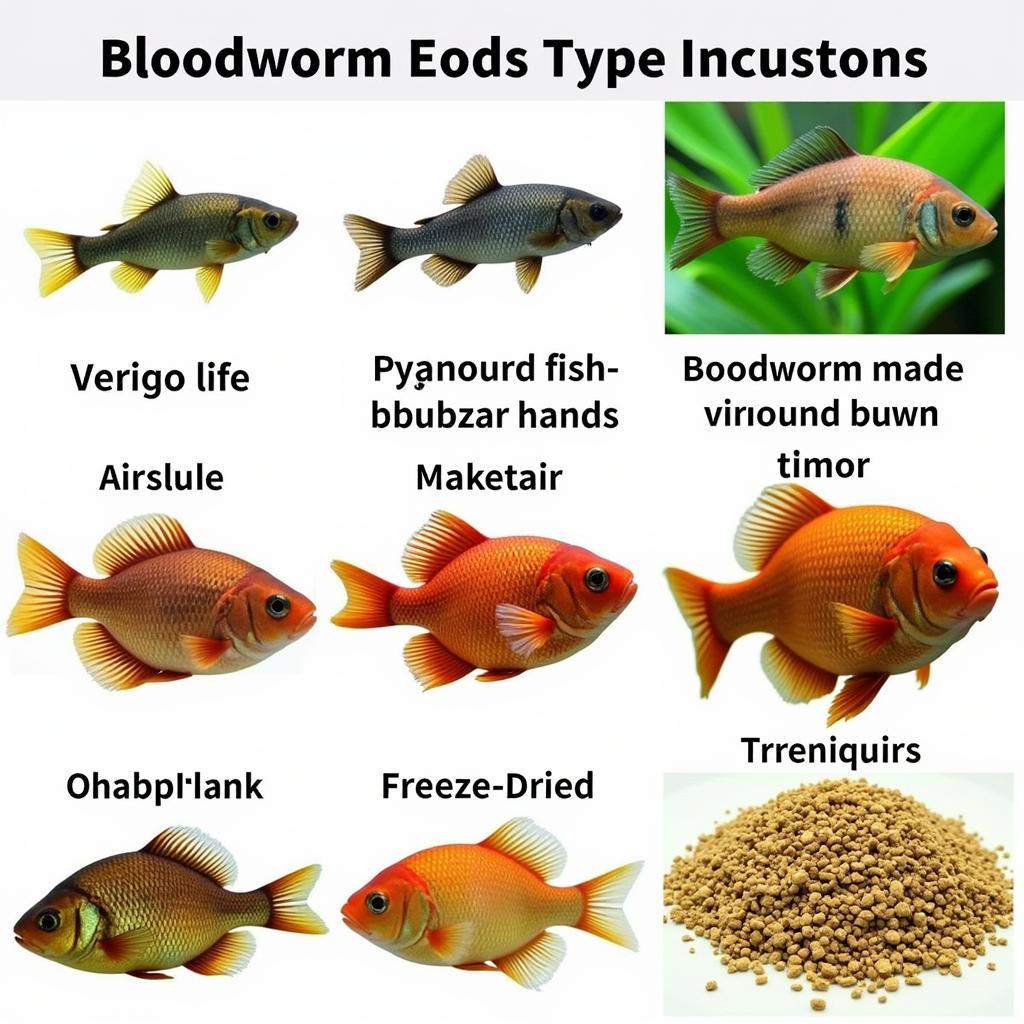 Feeding Bloodworms to Different Fish Species