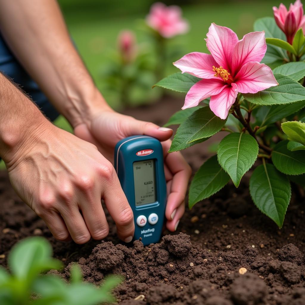 Testing Soil pH for Azaleas