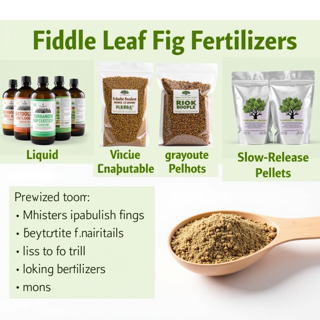 Types of Fiddle Leaf Fig Fertilizer