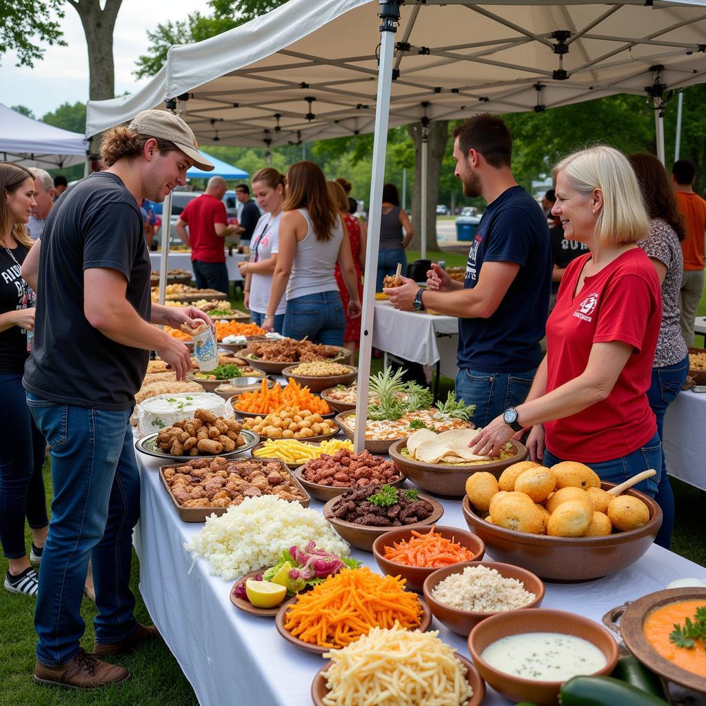 Fiesta Foods Onawa Iowa - Farmers Market Scene