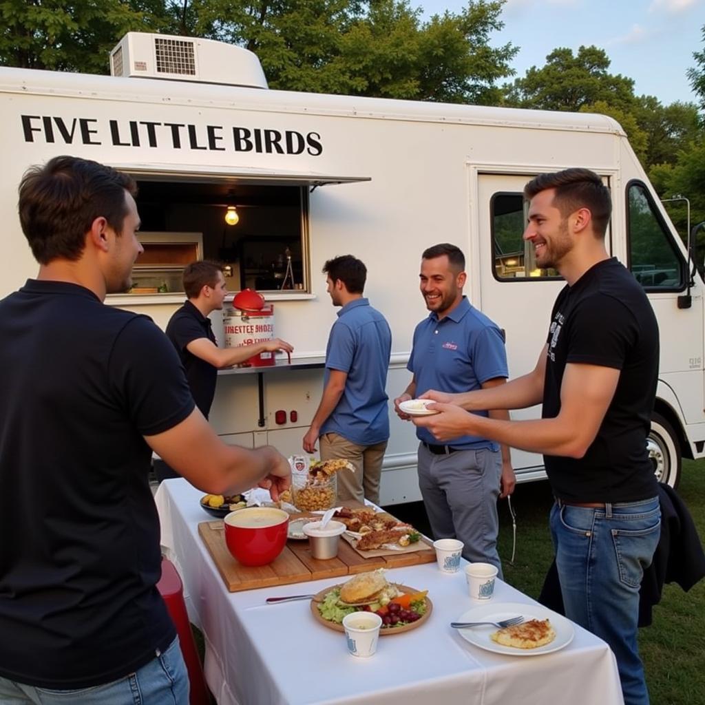 Five Little Birds Food Truck Catering Event