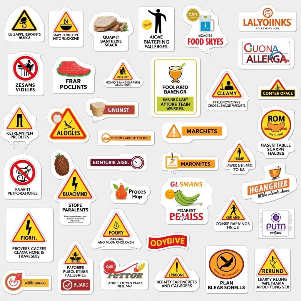 Food Allergy Stickers: Importance of Clear Labeling