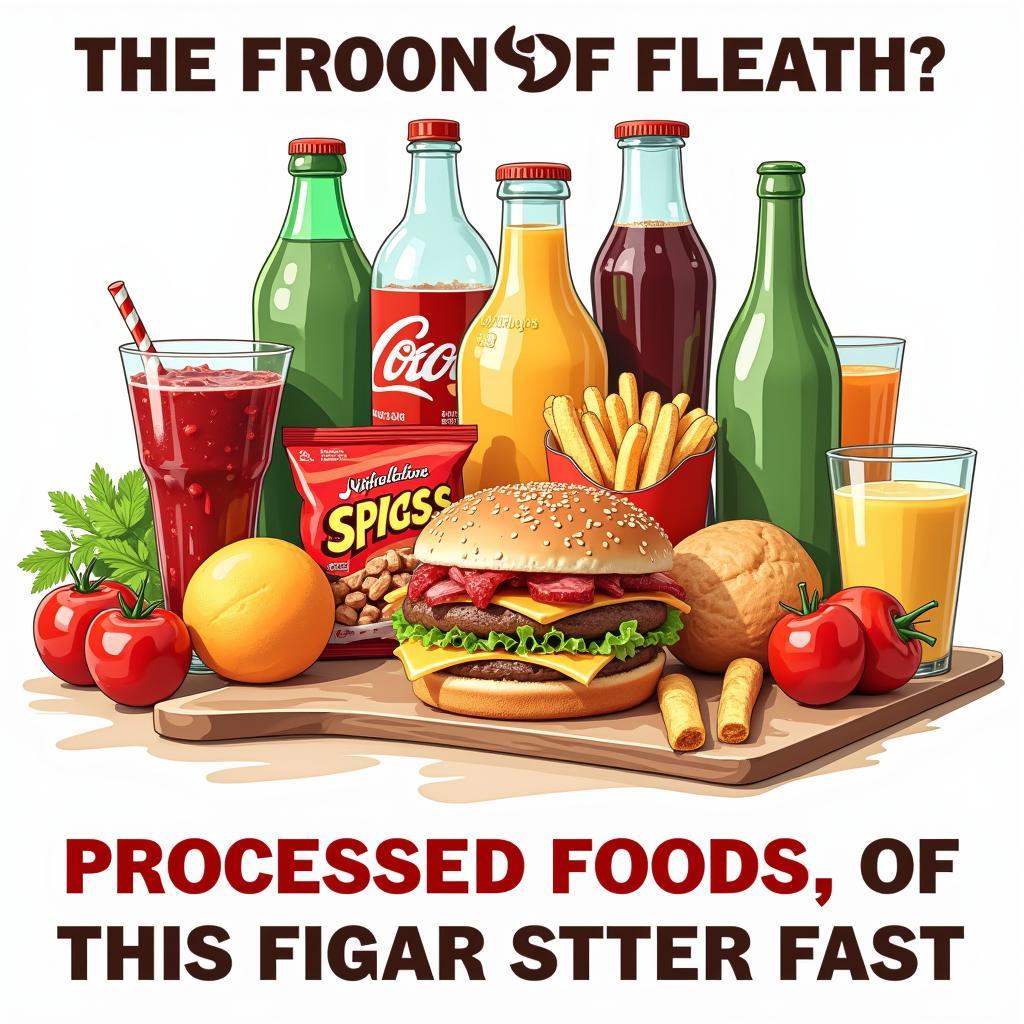 Avoid Processed Foods for Healthy Feet