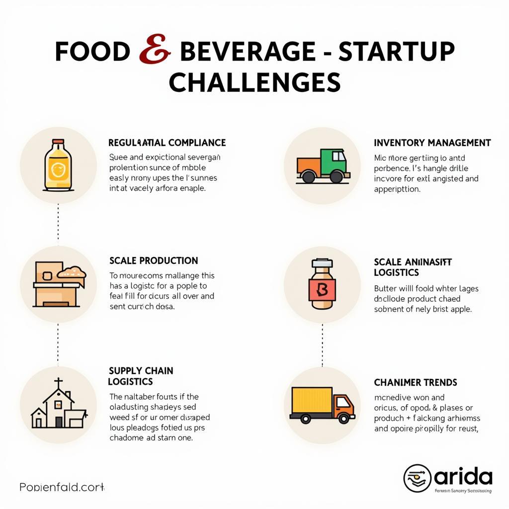 Common challenges faced by food and beverage startups