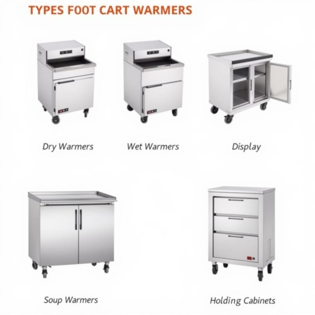 Different Types of Food Cart Warmers