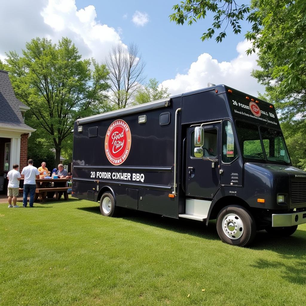 Food City Smoker Truck Catering an Event Near Knoxville