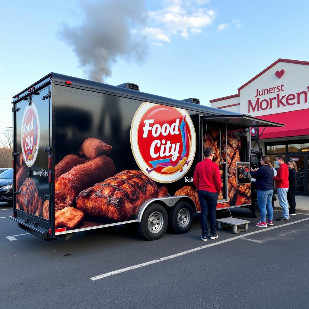 Food City Smoker Truck at a Knoxville, TN Location