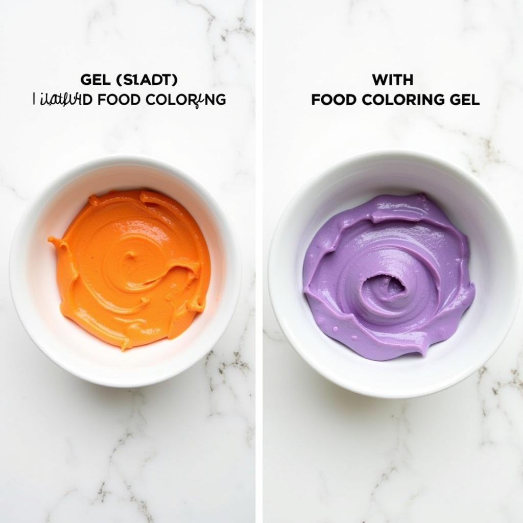 Food Coloring Gel vs. Liquid Food Coloring: A Comparison