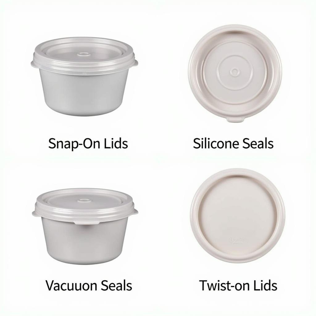 Various Types of Food Container Seals