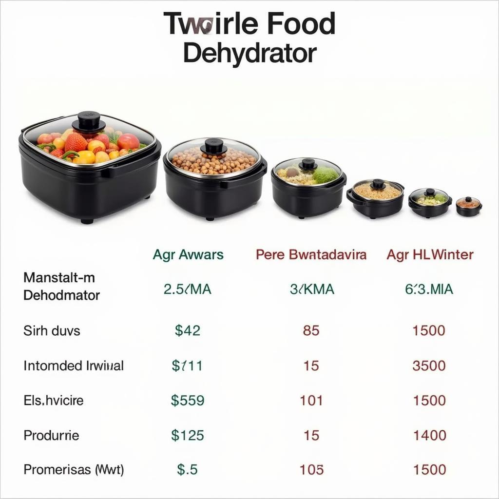 Food Dehydrator Electricity Usage Comparison