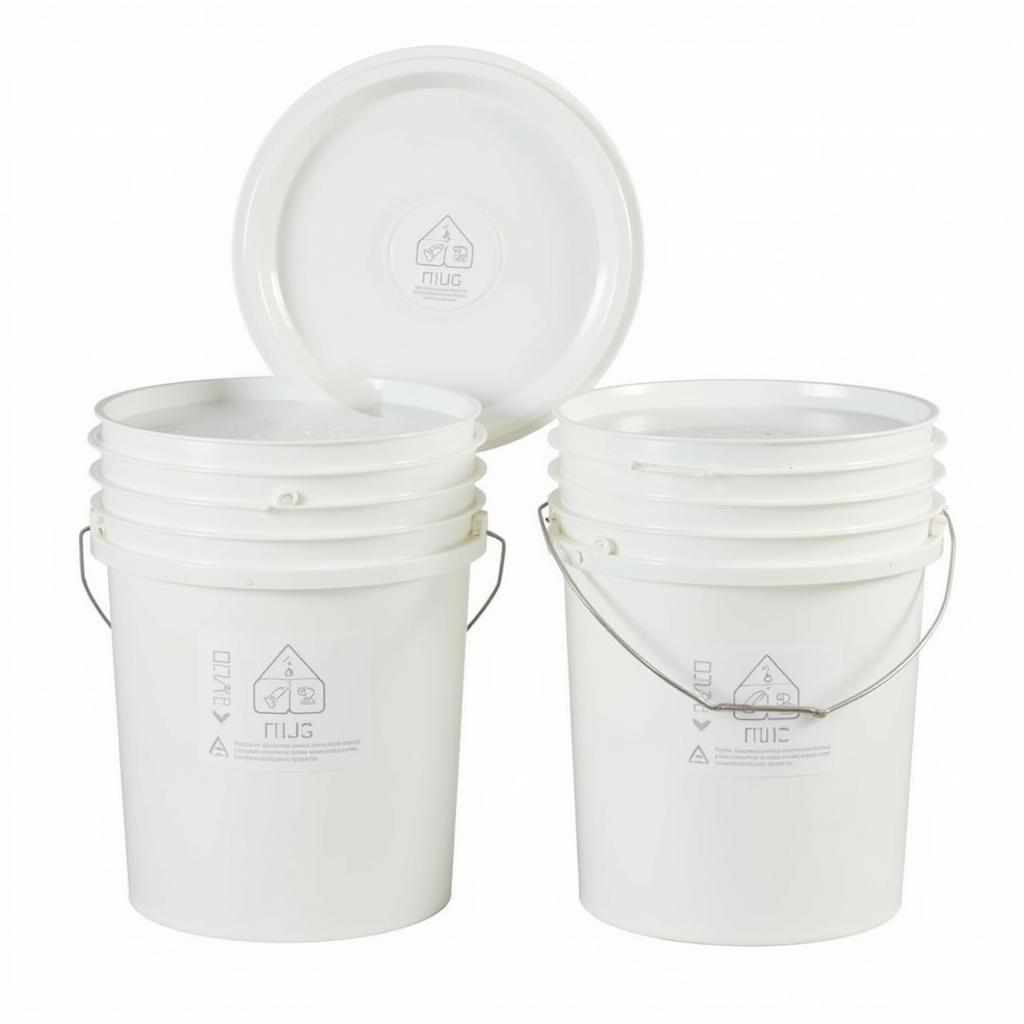 Food-Grade 5-Gallon Buckets with Gamma Lids