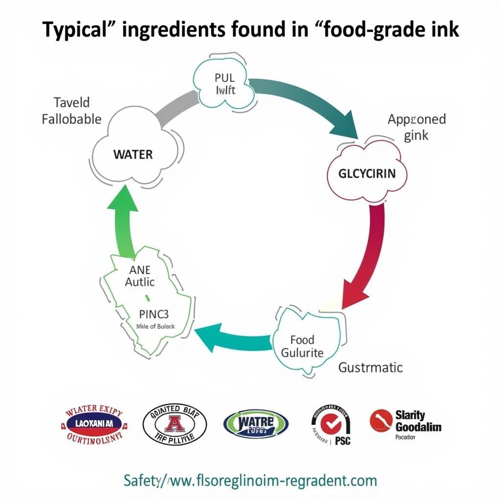 Ingredients of Food-Grade Ink