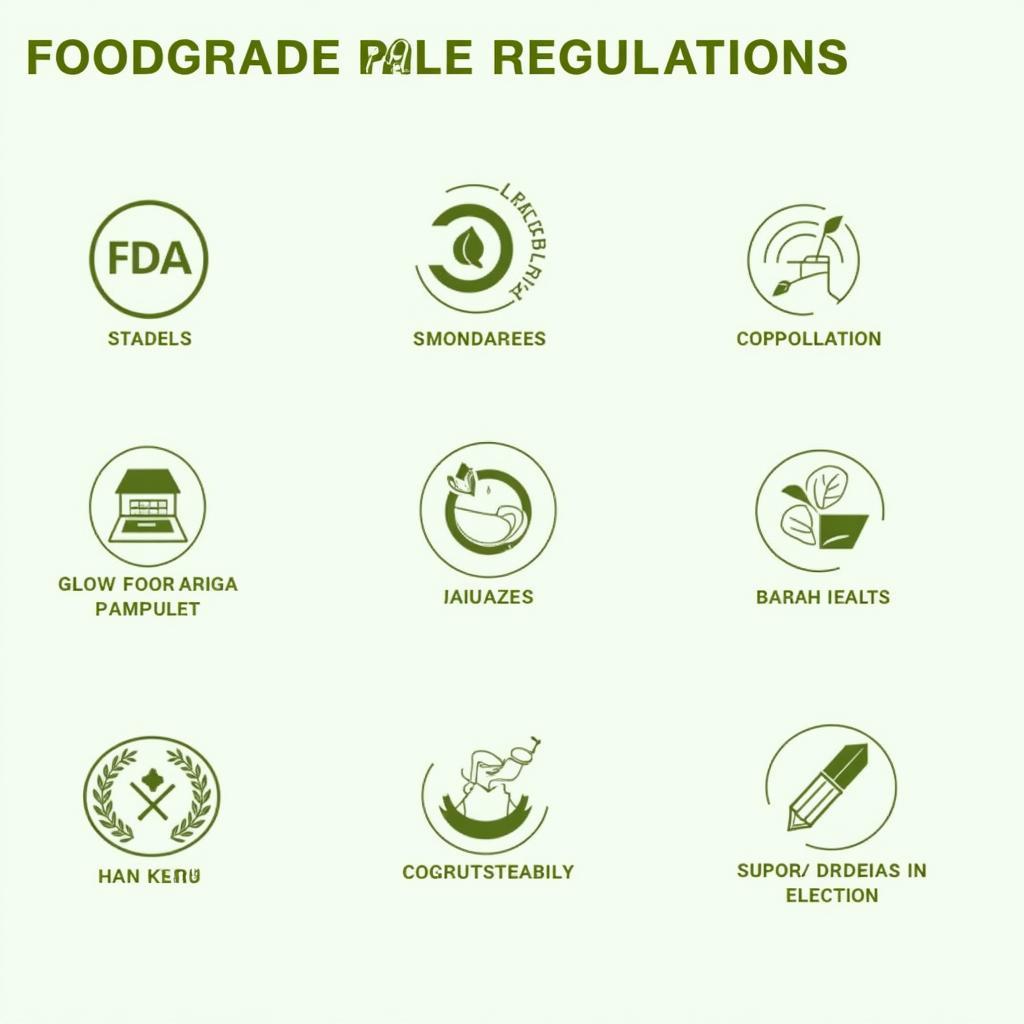 Food Grade Paper Regulatory Symbols