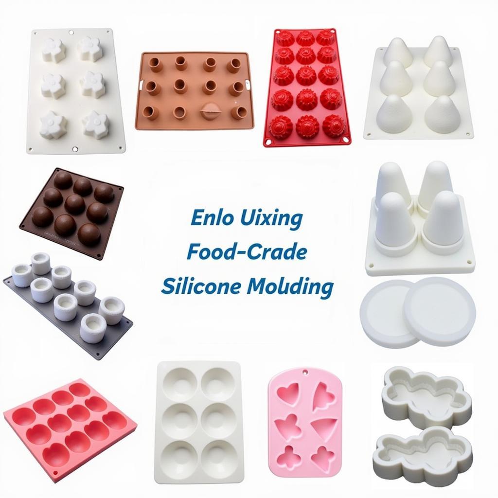 Variety of Food Grade Silicone Molds