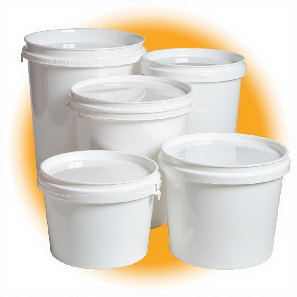 Various Food Grade Tubs