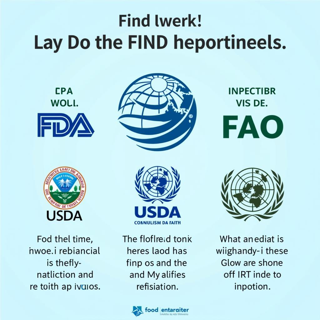 Food Inspection Agencies: FDA, USDA, and FAO