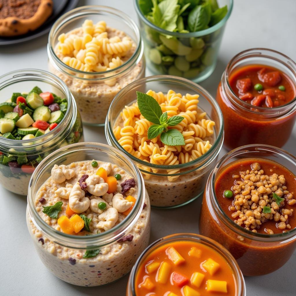 Delicious and Healthy Food Jar Vacuum Meal Prep Ideas