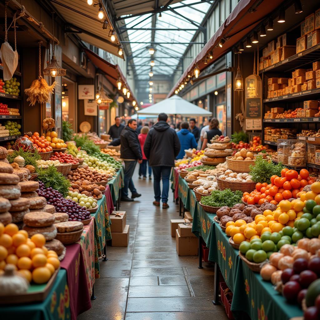 Exploring a Vibrant Farmers Market