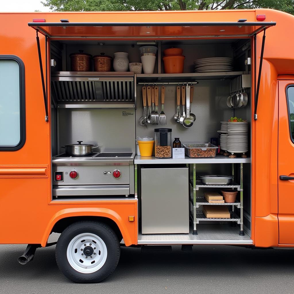 Essential Equipment for a Food Mobile Cart