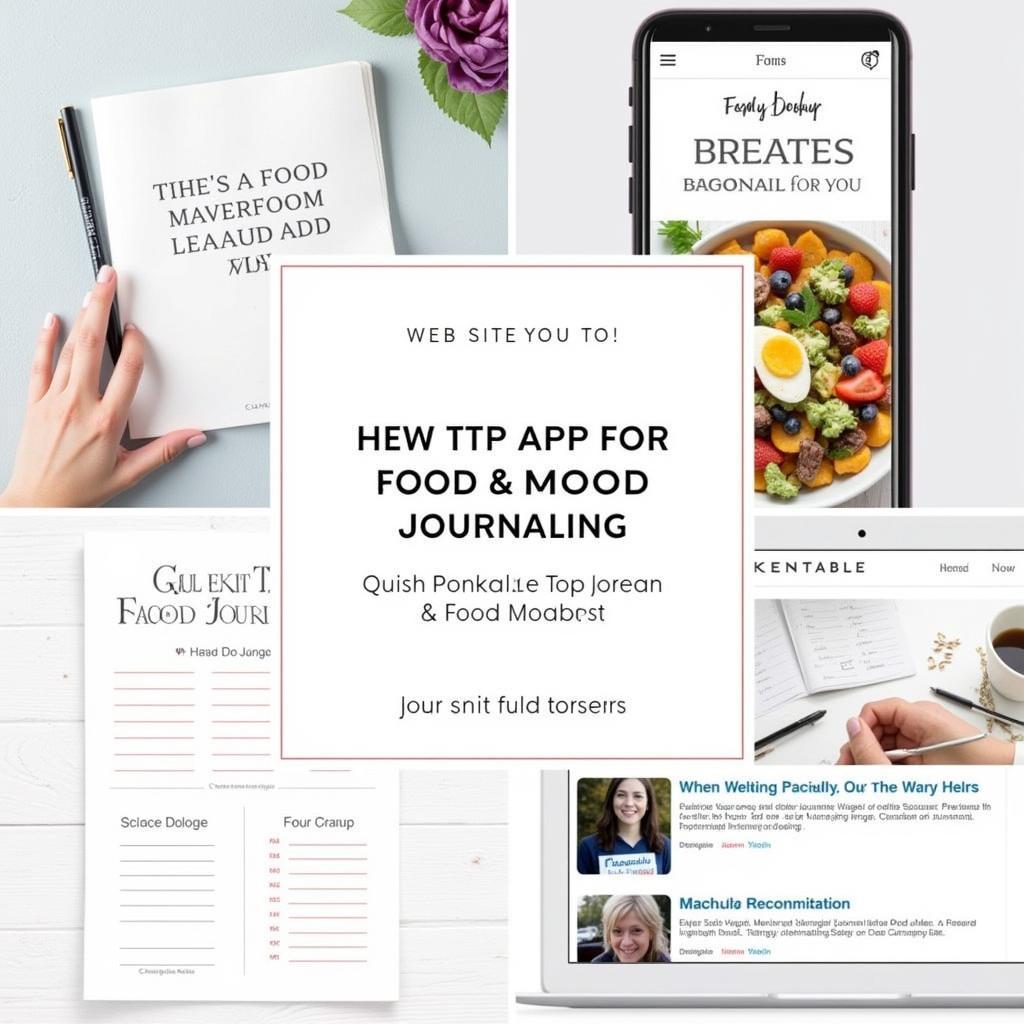 Food and Mood Journal Tools and Resources