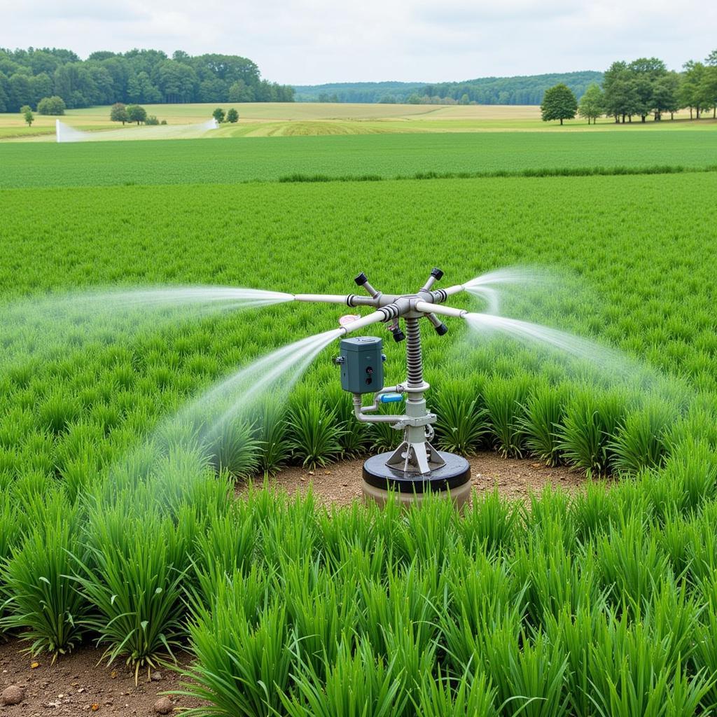 Food Plot Irrigation System Setup