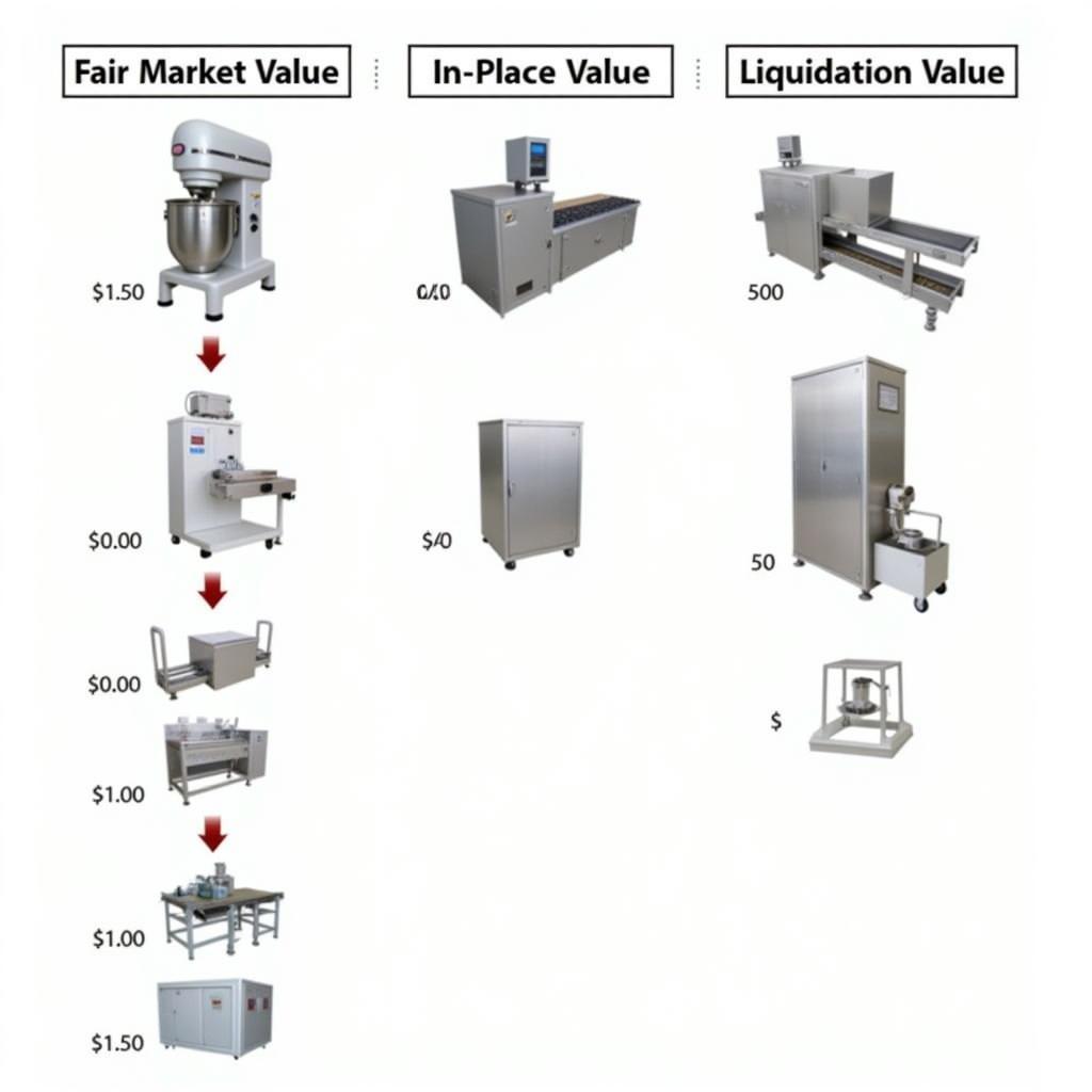 Food Processing Equipment Appraisal Types