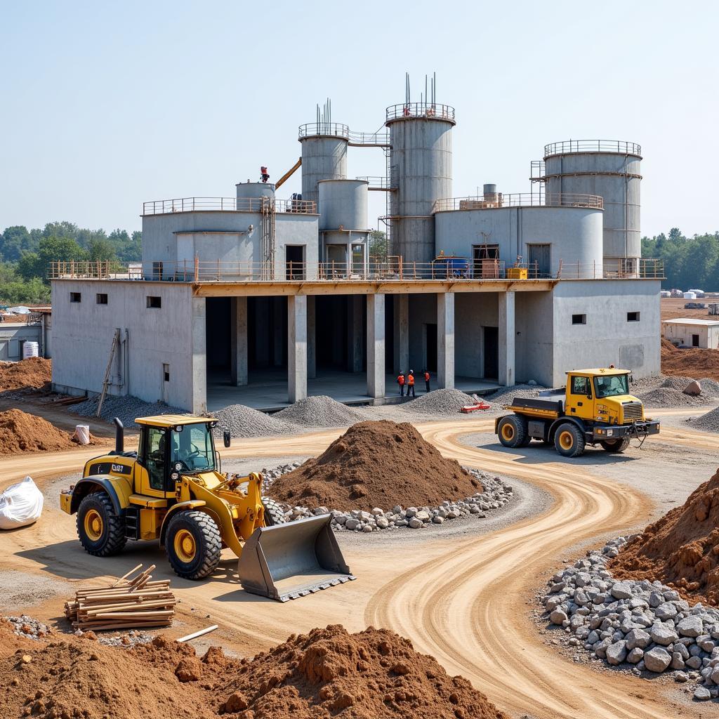 Food Processing Plant Construction Site