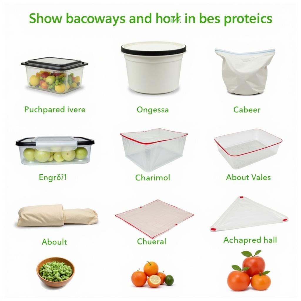 Variety of Food Protectors