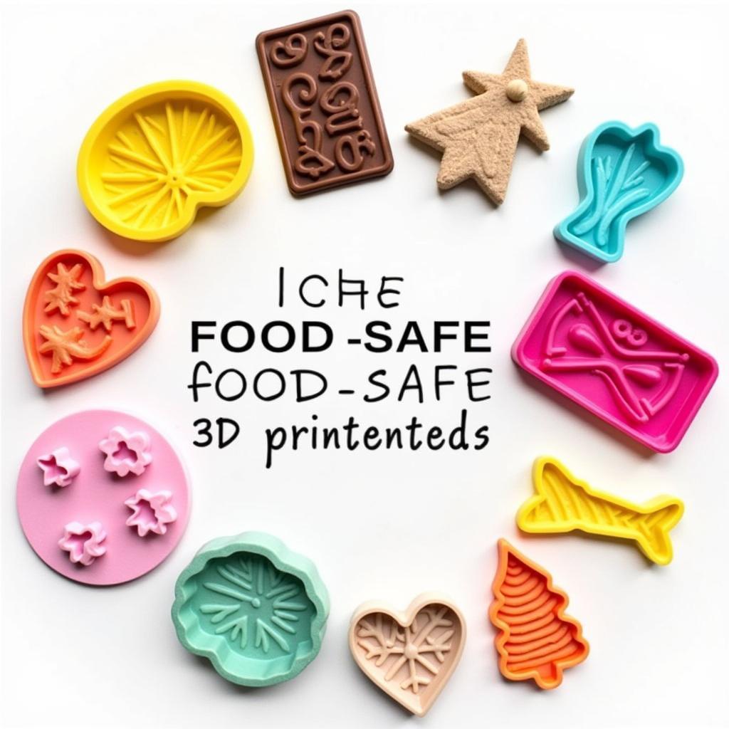 Food Safe 3D Printed Objects