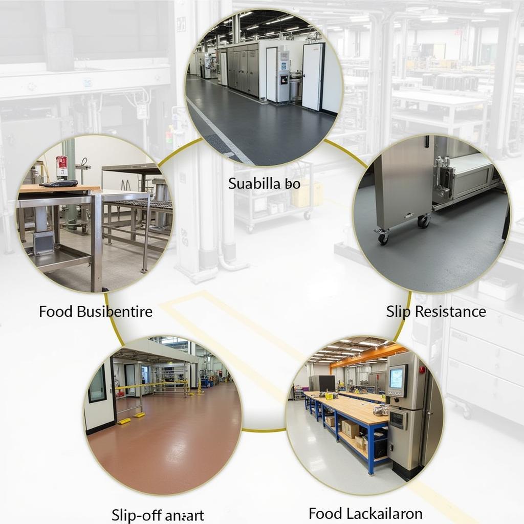 Food Safe Flooring in a Processing Plant