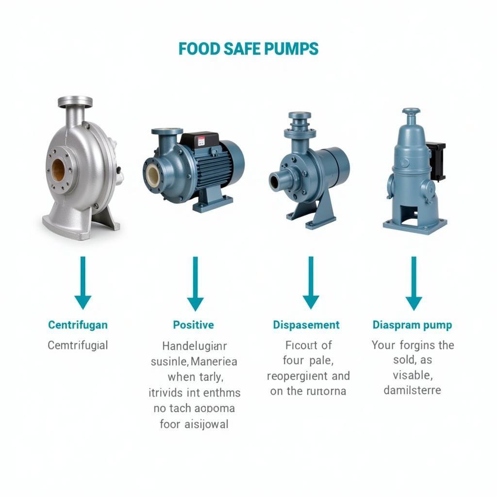 Various Food Safe Pump Types