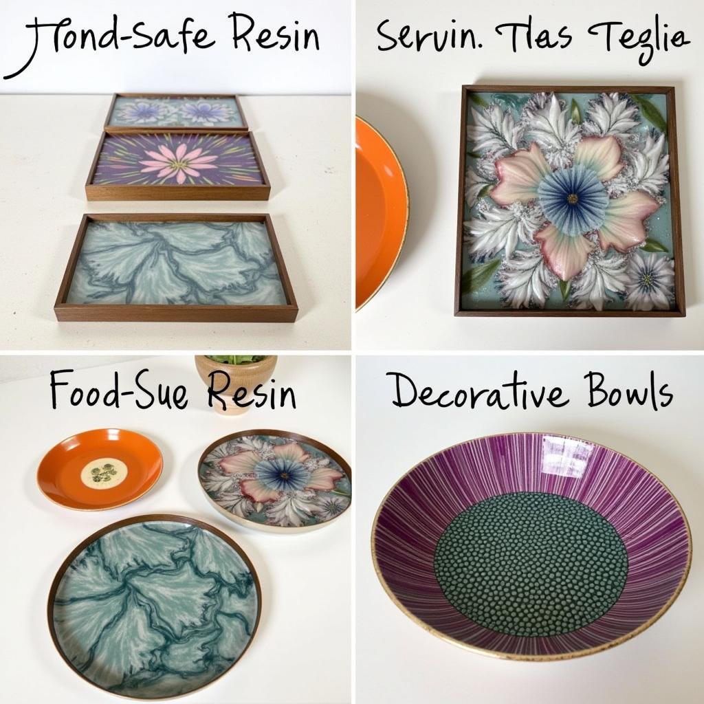 Examples of Food-Safe Resin Projects