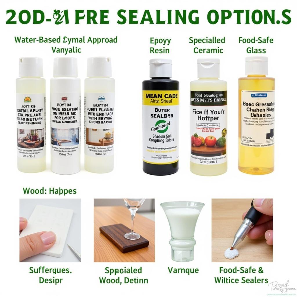 Food Safe Sealant Options for Different Projects