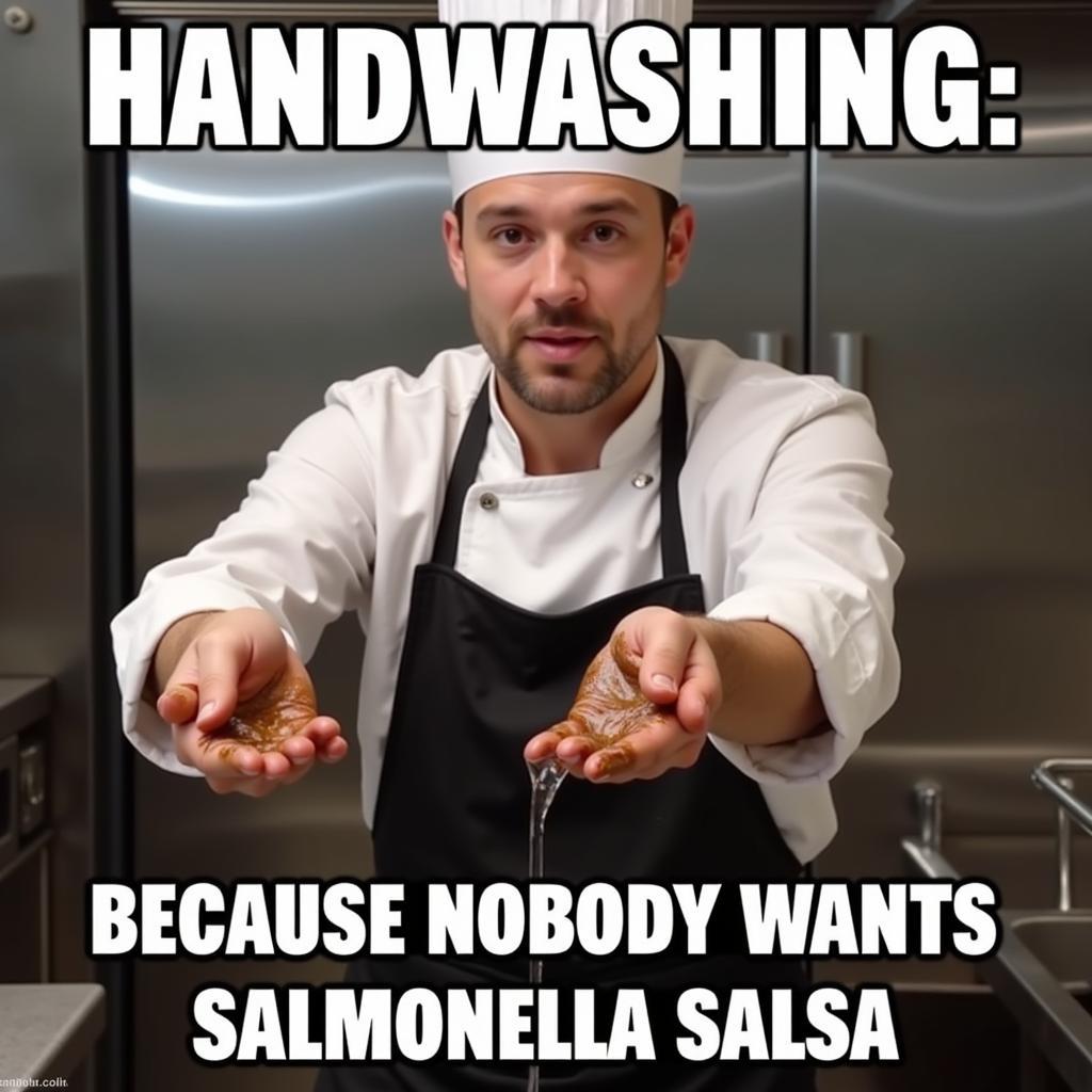 The Importance of Handwashing in Food Safety Memes