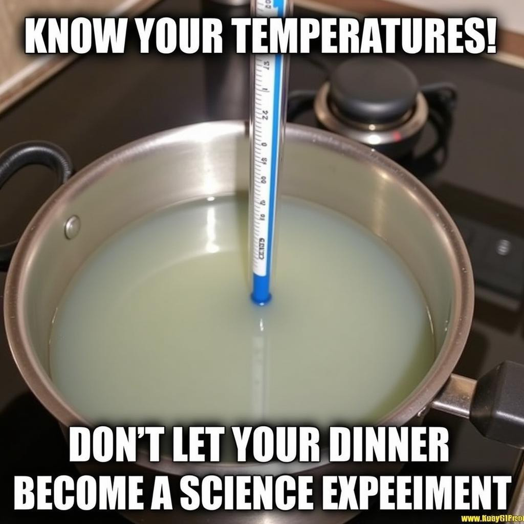 Importance of Temperature Control in Food Safety Memes