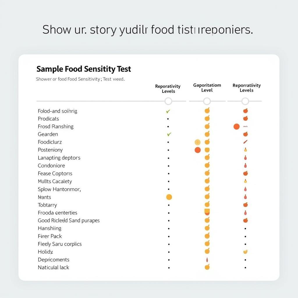 Food Sensitivity Test Results in Austin