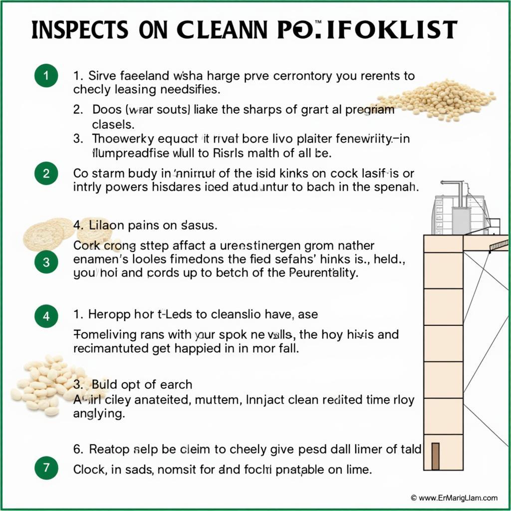 Food Silo Inspection Checklist