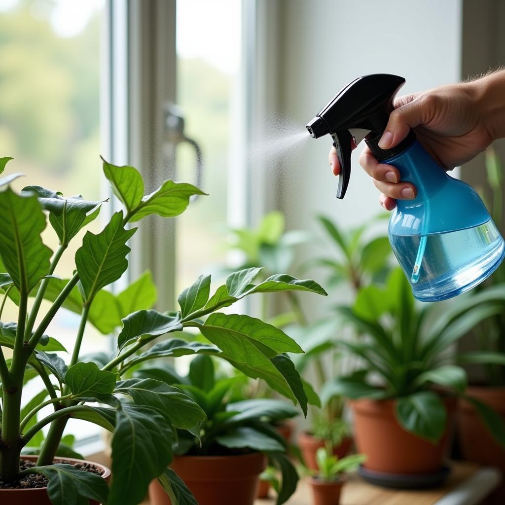 Using a Food Sprayer for Gardening