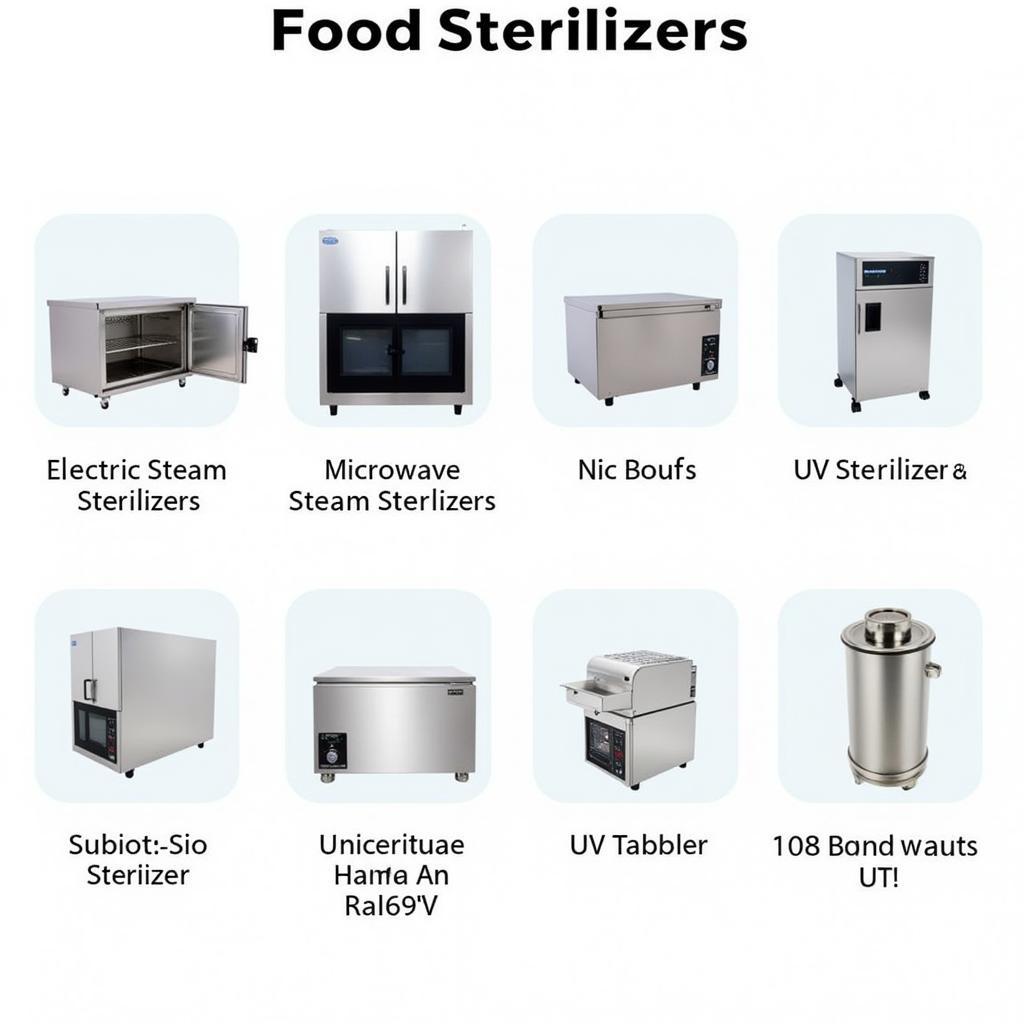 Different Types of Food Sterilizers